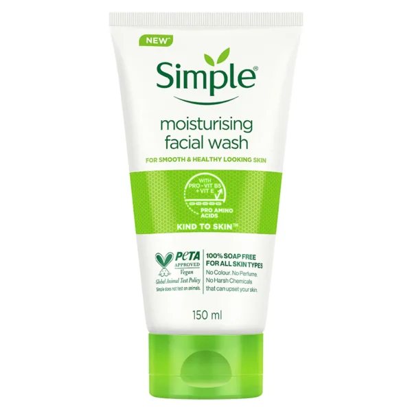 Simple Moisturising Facial Wash 150ml