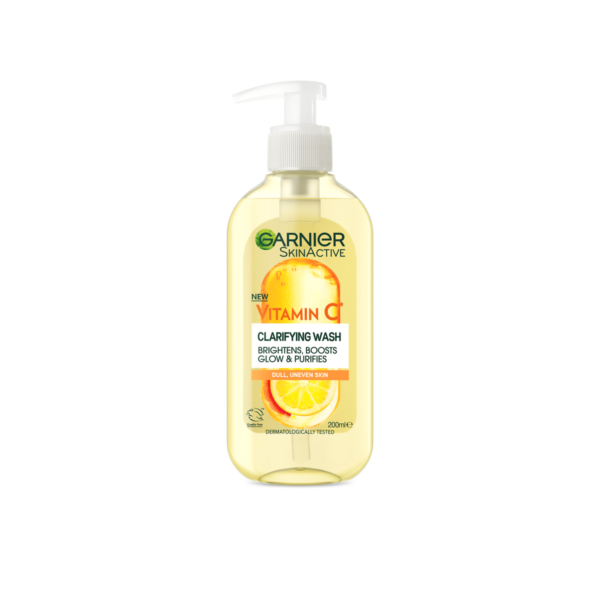 Garnier Skin Active Vitamin C Brightening Gel Cleanser 200ml