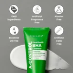 Nine Less A-Control Heartleaf & BHA Foam Cleanser 120ml - Image 4