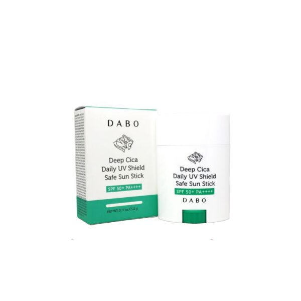Dabo SPF 50+ PA++++ Deep Cica Daily UV Sheild Safe Sun Stick