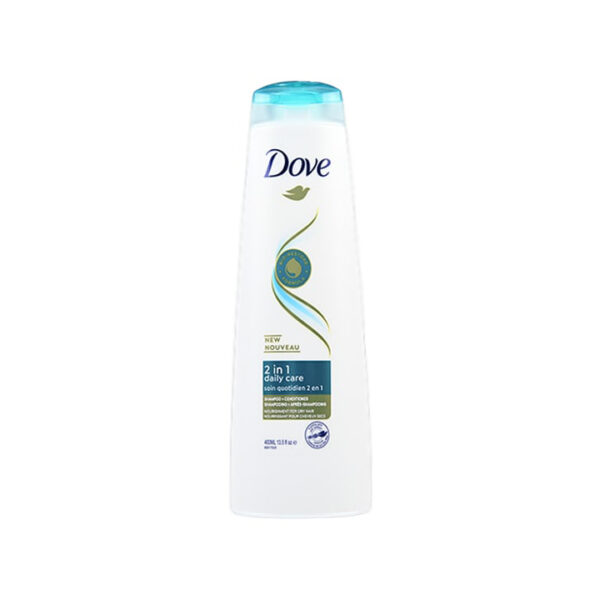 Dove New Nouveau 2 In1 Daily Care Soin Quotidien 2 En 1 Shampoo & Conditioner 400ml