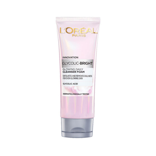L’Oréal Paris Glycolic Bright Daily Foaming Face Cleanser