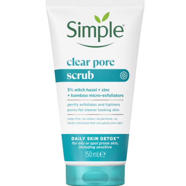 Simple Daily Skin Detox Pore Polishing Face Scrub 150ml