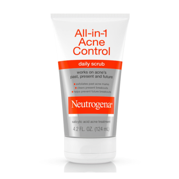 Neutrogena All-in-1 Acne Control Daily Scrub 124ml