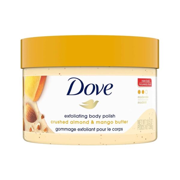 Dove Exfoliating Body Polish Crushed Almond and Mango Butter – 280g