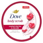Dove Crushed Cherries & Chia Milk Body Scrub 280g - Image 6