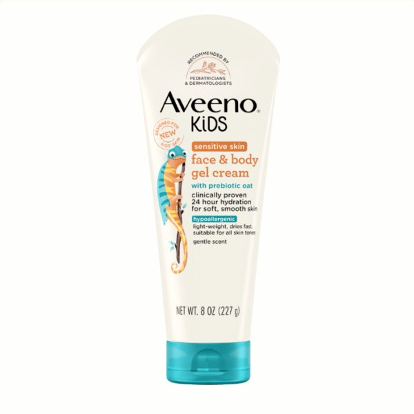 AVEENO Kids Sensitive Skin Face & Body Gel Cream 227g