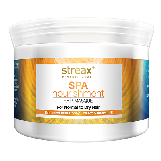 Streax Professional Spa Nourishment Honey & Vitamin E 500g
