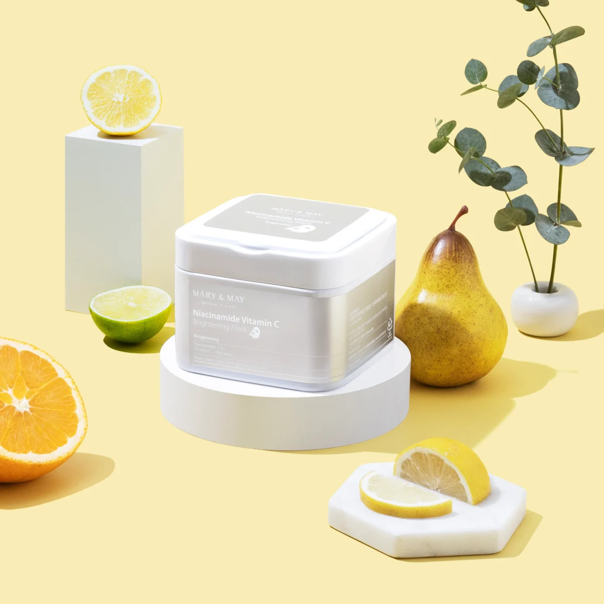 Mary & May Niacinamide Vitamin C Brightening Mask 400g - Image 2