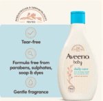 AVEENO DAILY CARE HAIR AND BODY WASH 250ML - Image 3