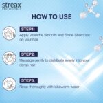STREAX Professional Vitariche Care Smooth & Shine Shampoo - Image 4