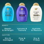 OGX Biotin & Collagen Shampoo 385ml - Image 6