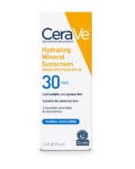 CeraVe Hydrating Mineral Sunscreen SPF 30 Face Lotion - Image 3