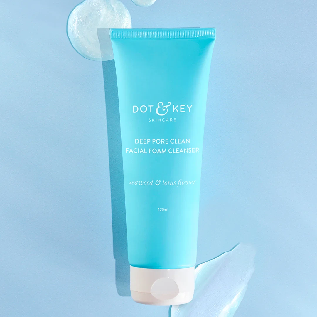6F9k0gUg1K41lplbZu8zANSDbEtOpa4xsuDYsod6 Dot & Key Deep Pore Clean Milky Foam Cleanser 100ml - Image 1