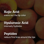 Chemist At Play Ceramides + 2% Kojic Acid Tinted Lip Balm (Peach) | SPF 50, PA++++ 10g - Image 9