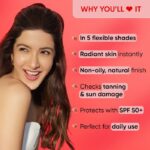 Dot & Key Strawberry Dew Tinted Sunscreen SPF 50+ PA++++ 01 Porcelain, 50 ml - Image 4