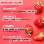 Dot & Key Strawberry Dew Tinted Sunscreen SPF 50+ PA++++ 02 Warm Ivory, 50 ml - Image 3