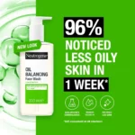 Neutrogena Oil Balancing Face Wash for Oily Skin with Lime & Aloe Vera - Image 2