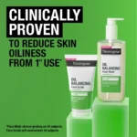 Neutrogena Oil Balancing Face Wash for Oily Skin with Lime & Aloe Vera - Image 4